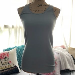 Grey Under Armour tank top